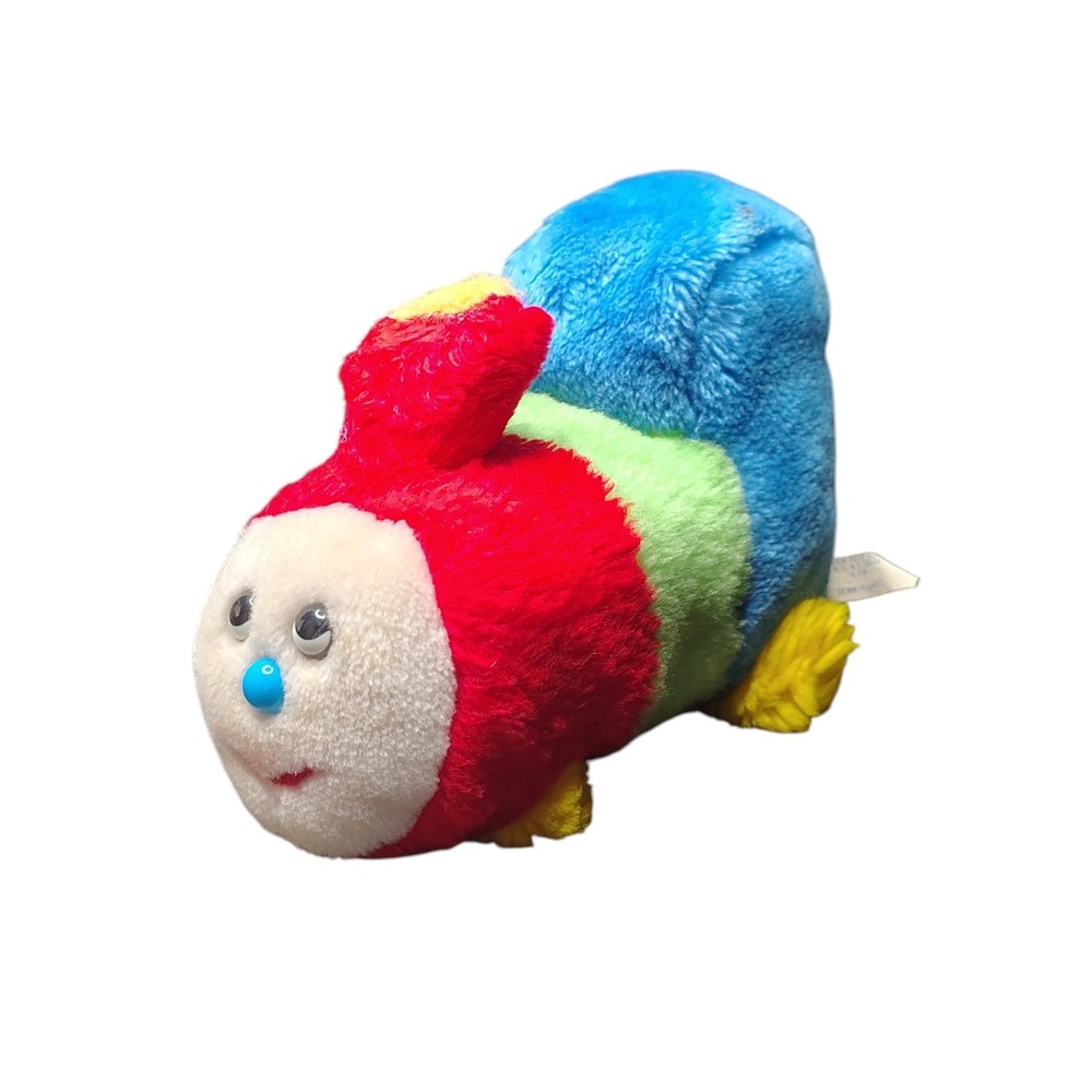 Vintage Eden Windup Plush Train--Plays Music Works--USA